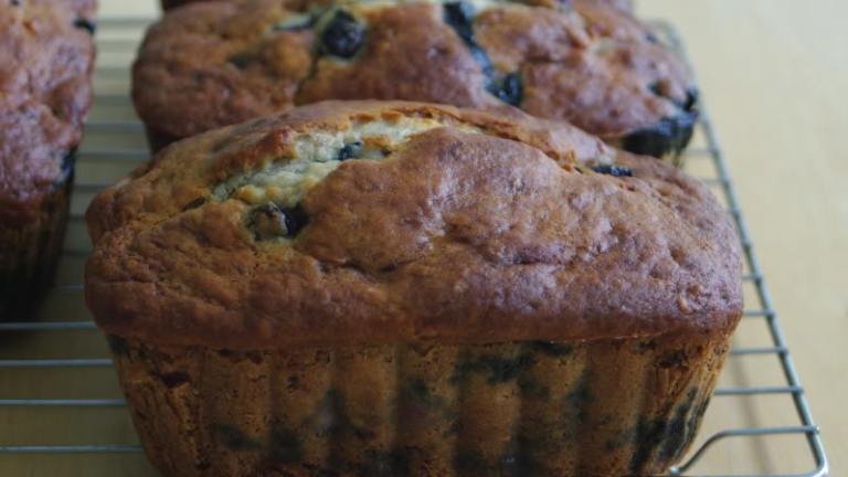 Banana Blueberry Mini Loaves Created by Redsie