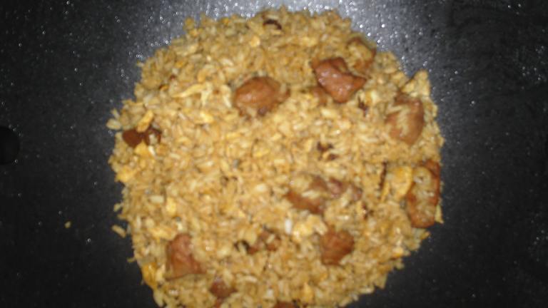 Barbecued Pork Fried Rice Created by Beefmn1