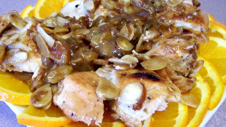 Orange Chicken with Almonds Created by Rita1652