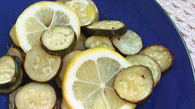 roasted lemon zucchini created by akgrown