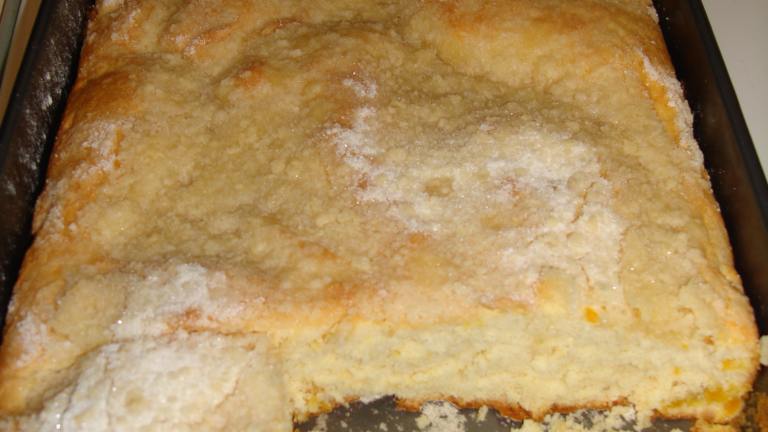 Old-Fashioned Peach Cake Created by Queen of Harts