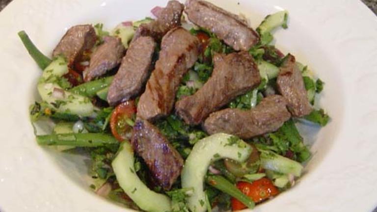 Thai Beef Salad Created by Sackville