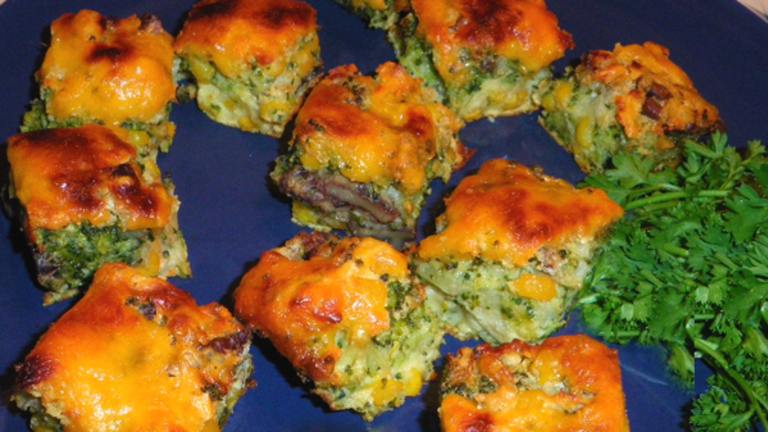 Cheddar Cheese and Broccoli Appetizers Created by Bergy