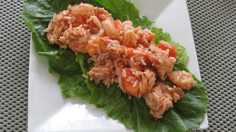 Fire and Ice Salad (Papaya Shrimp Salad) Created by FrenchBunny