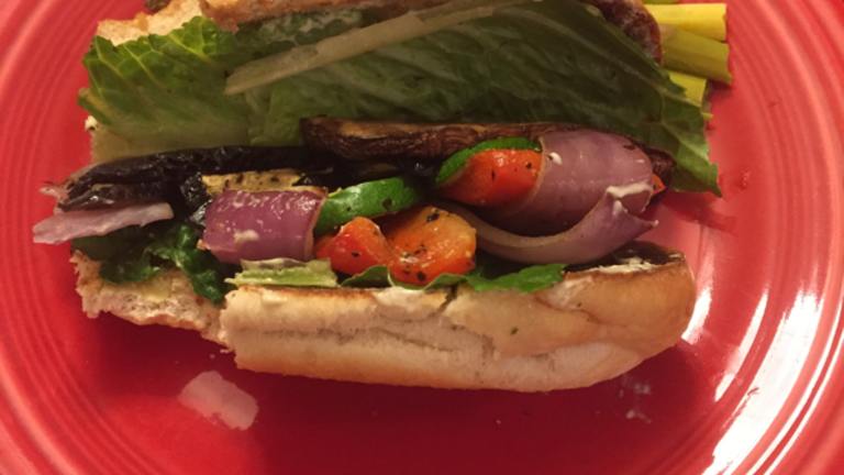 Grilled Vegetable Sandwich Created by Anonymous