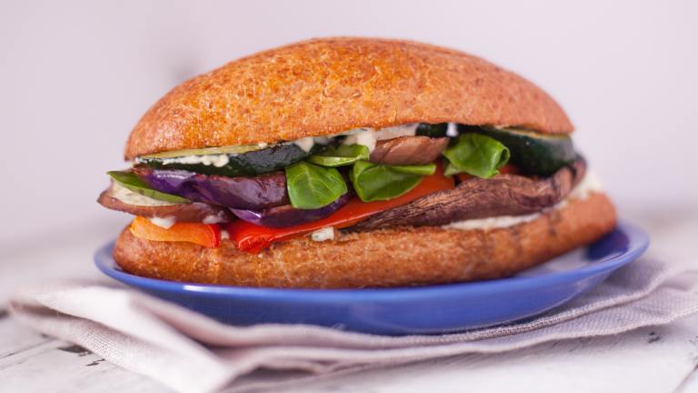 Grilled Vegetable Sandwich created by DianaEatingRichly
