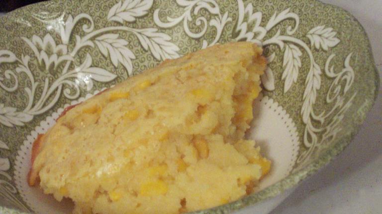 Easy Baked Corn Casserole Created by GrandmaIsCooking