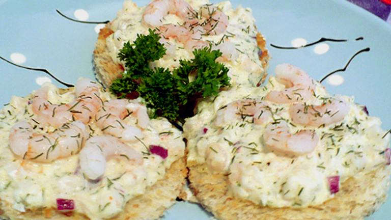Shrimp and Dill Canapes Created by twissis