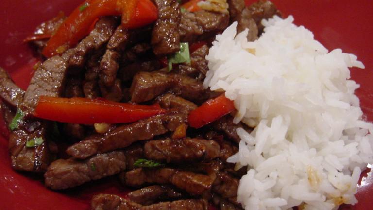Ginger-Lime Beef Stir-Fry created by SharleneW