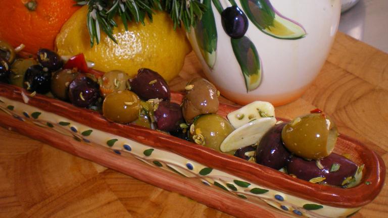 Spanish  Marinated Olives Created by Julie Bs Hive