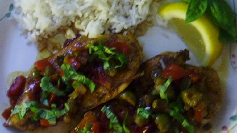 Cubano Chicken with Spicy Currant Picadillo created by ciao4293