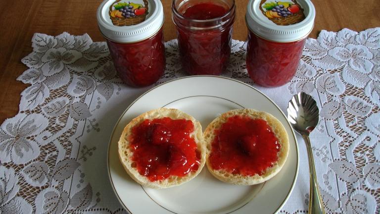 Rhubarb Strawberry Jam Created by Cindi M Bauer