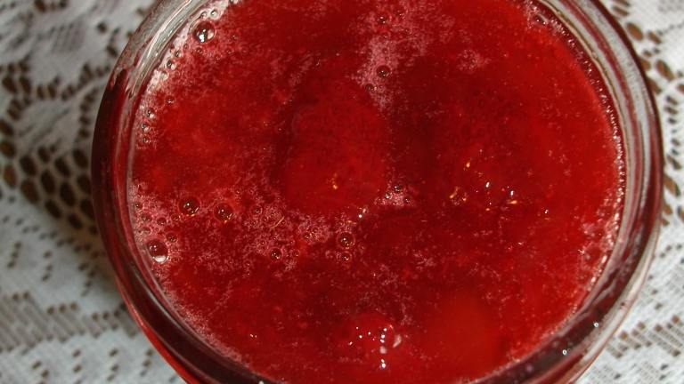Rhubarb Strawberry Jam Created by Cindi M Bauer