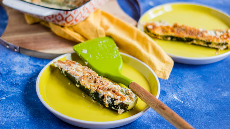 Delicious Zucchini Casserole Created by LimeandSpoon