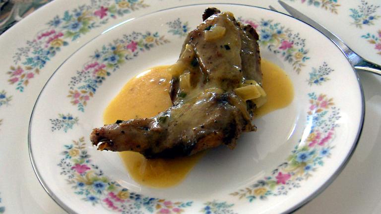 Partridges with Orange and Vermouth Sauce Created by Derf2440