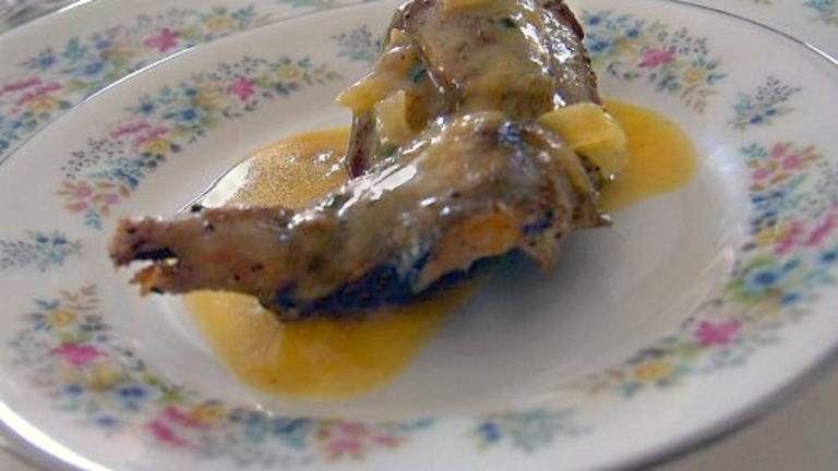 Partridges with Orange and Vermouth Sauce created by Derf2440