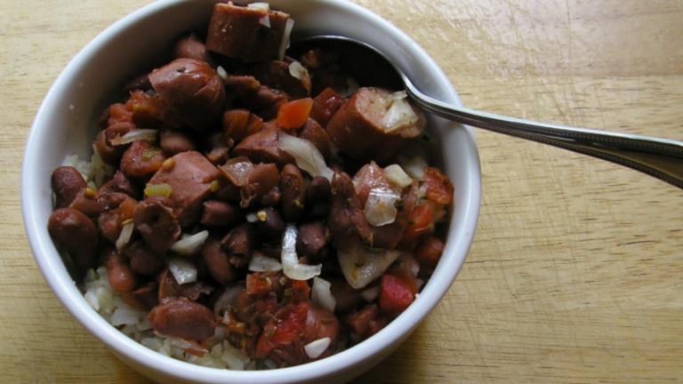 Cajun Sausage and Red Beans created by Brie C