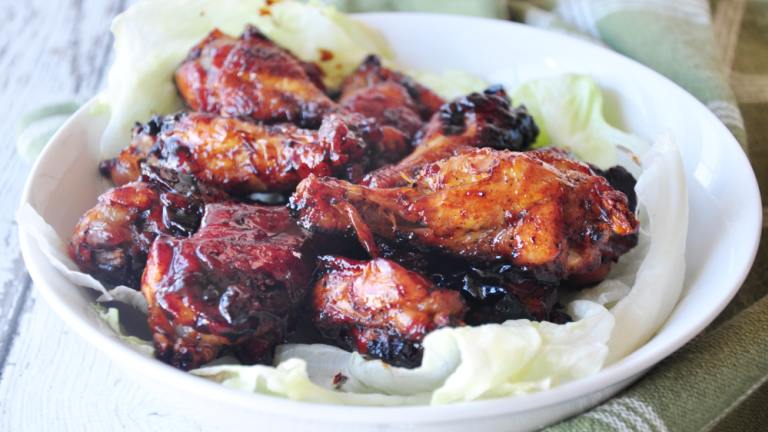 Chicken Wings in Honey BBQ Sauce created by SharonChen