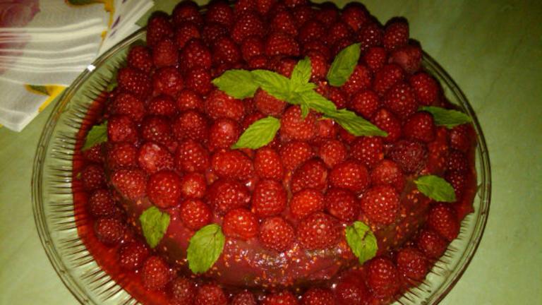 Chocolate Raspberry Torte Created by SIGNTEACH