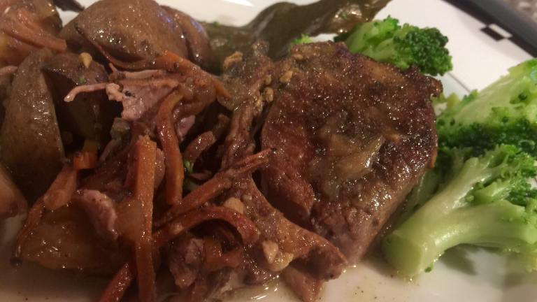 Crock Pot Lamb Chops Dinner created by Dare J.