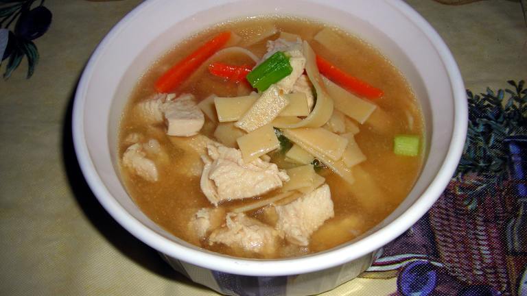 Oriental Chicken Noodle Soup created by slickchick