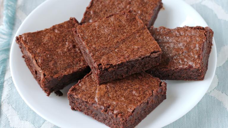 Moist Fudgy Cocoa Brownies Created by DeliciousAsItLooks