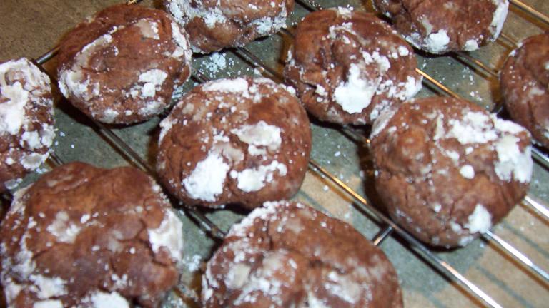 Chocolate Crinkle Cookies Created by karen