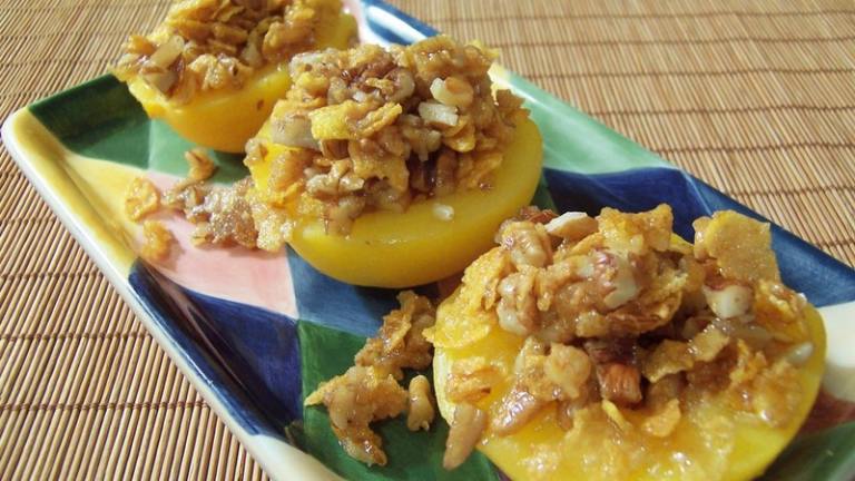 Caramelized Peaches on the Grill created by Bobtail