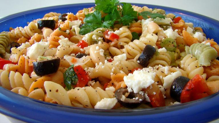 Italian Pasta & Bean Salad Created by Marg CaymanDesigns 
