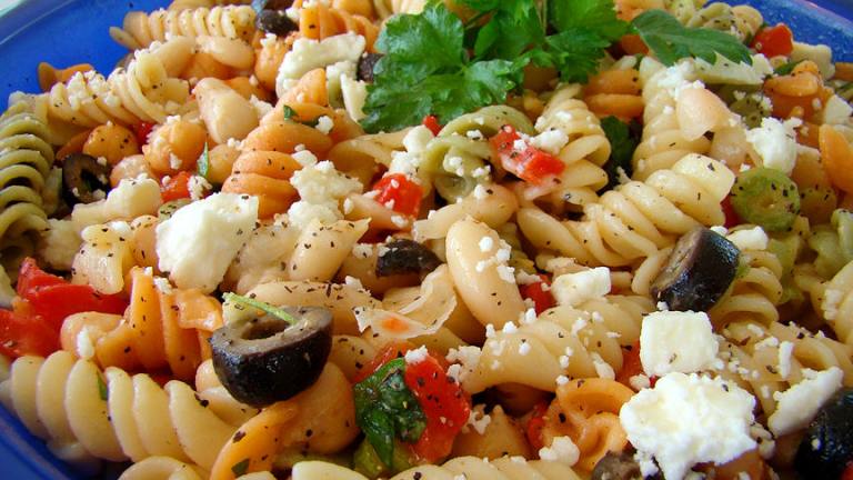 Italian Pasta & Bean Salad Created by Marg CaymanDesigns 