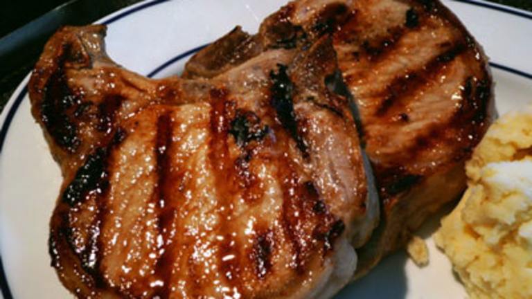 BBQ Pork Chops created by Outta Here