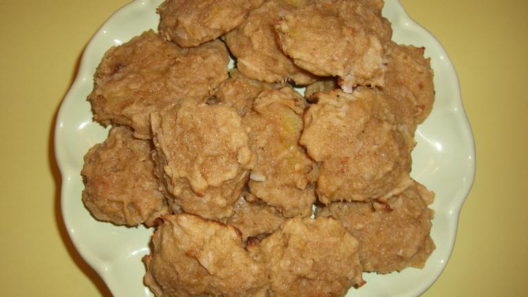 Pineapple-Coconut Drop (soft) Cookies Created by ChefLee