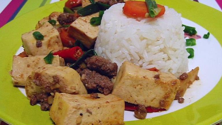 Hot and Spicy Tofu and Beef Recipe - Food.com