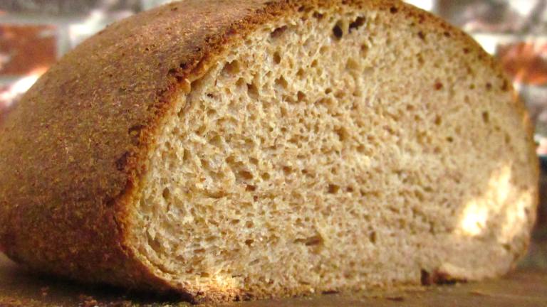 Sourdough Honey Whole Wheat Bread Created by gailanng