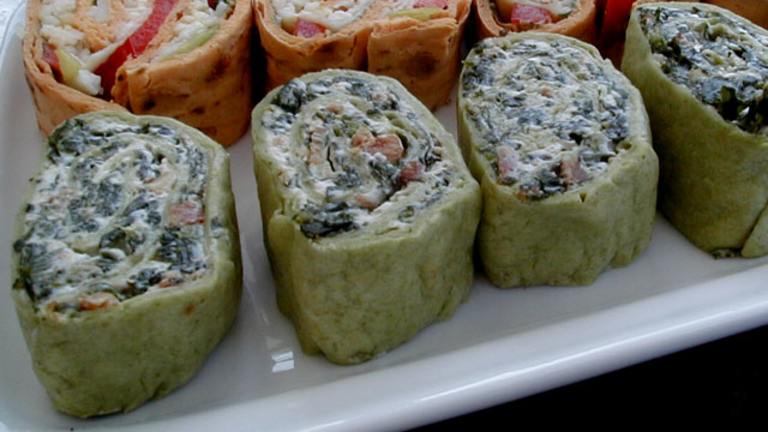 Spinach Pinwheel Appetizers created by Ms B.
