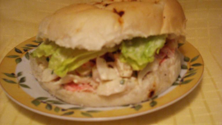 Crab Salad Sandwiches Created by mums the word
