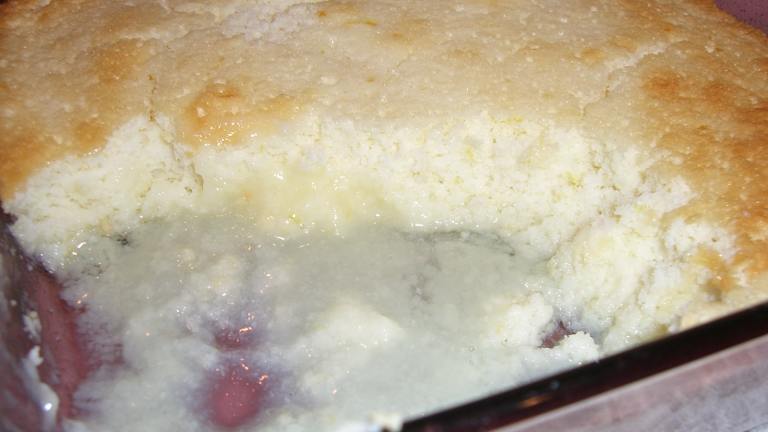 Lemon Buttermilk Pudding Cake Created by ChefLee