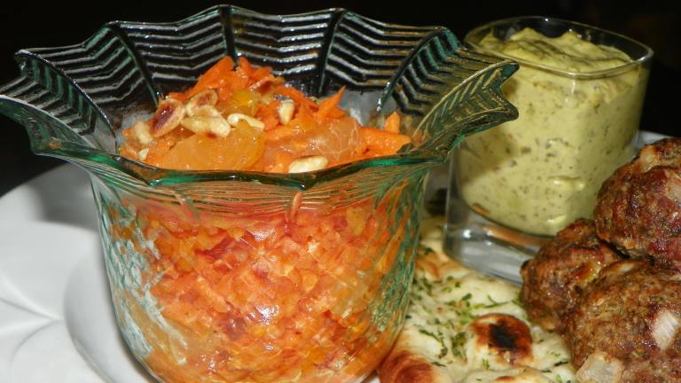 Moroccan Spiced Carrot Salad Created by Baby Kato