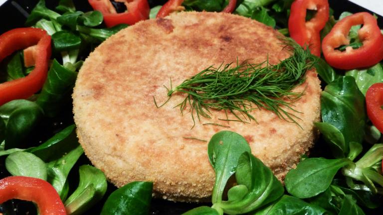 Feta Cheese Souffles with Salad Created by Artandkitchen
