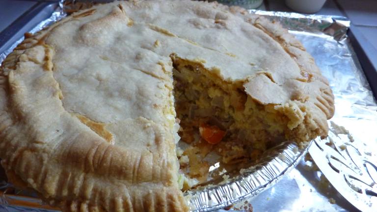 Italian Sausage Pie (Low Fat/Low Cholesterol) Created by Lady in love 