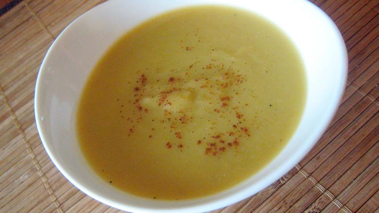 Gingered Acorn Squash Soup created by yogiclarebear