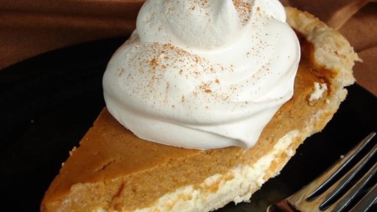 Pumpkin Cream Cheese  Layer Pie Created by Marg (CaymanDesigns)