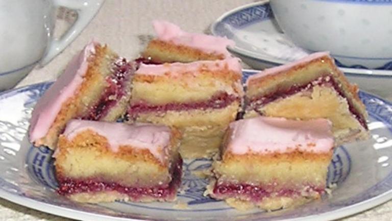 Aunt Helen's Almond-Raspberry Rice Squares Created by Jenny Sanders