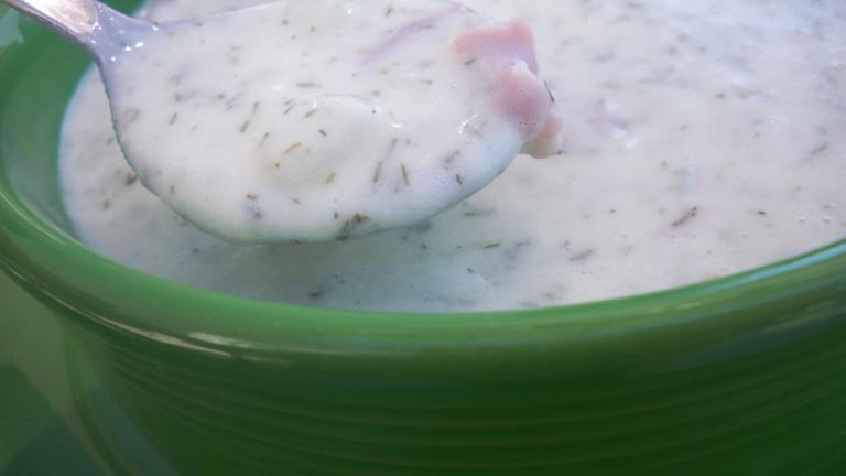 Nordic potato soup with ham created by Parsley