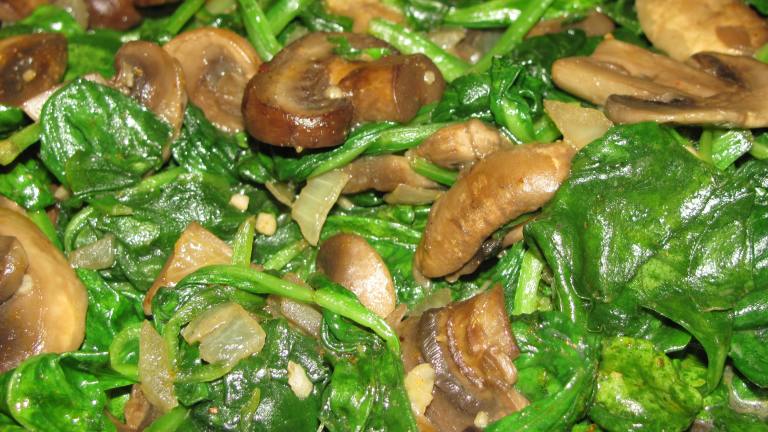 Sautéed Spinach and Mushrooms Recipe - Food.com