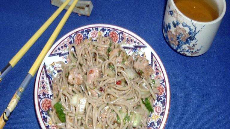 Chicken and Soba Noodle Salad Created by Bergy