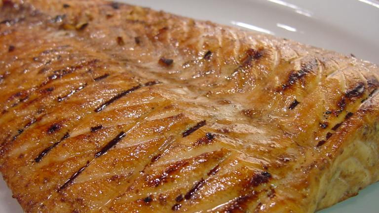 Grilled Lemon-Soy Salmon Created by SharleneW
