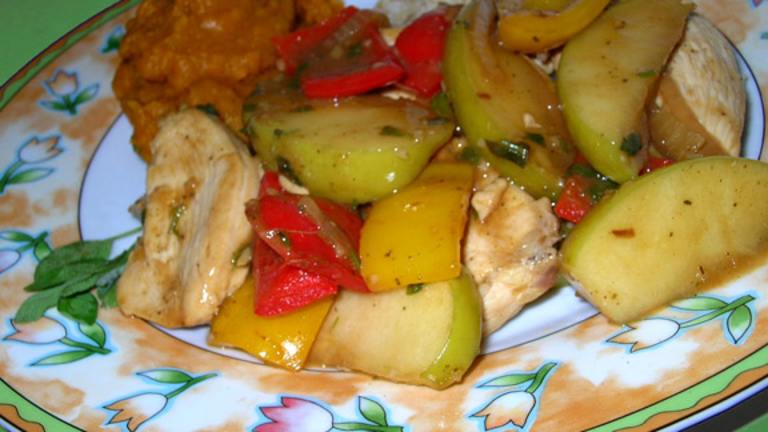 Chicken with Apples and Sage created by justcallmetoni