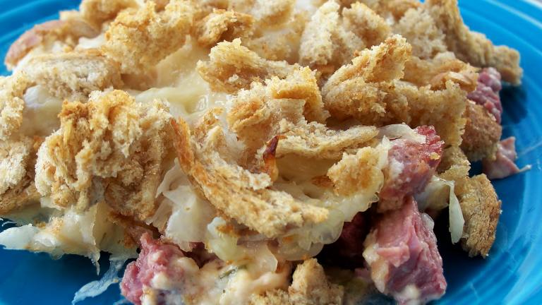 Reuben and Swiss Casserole Bake created by Parsley