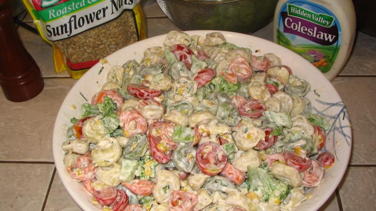 Broccoli, Tortellini, and Bacon Salad Created by NewEnglandCook